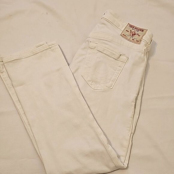 True religion white jeans size 25 - Picture 1 of 10